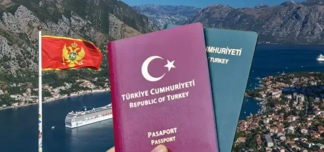 Türk vatandaşları Karadağ’a yeniden vizesiz girebilecek