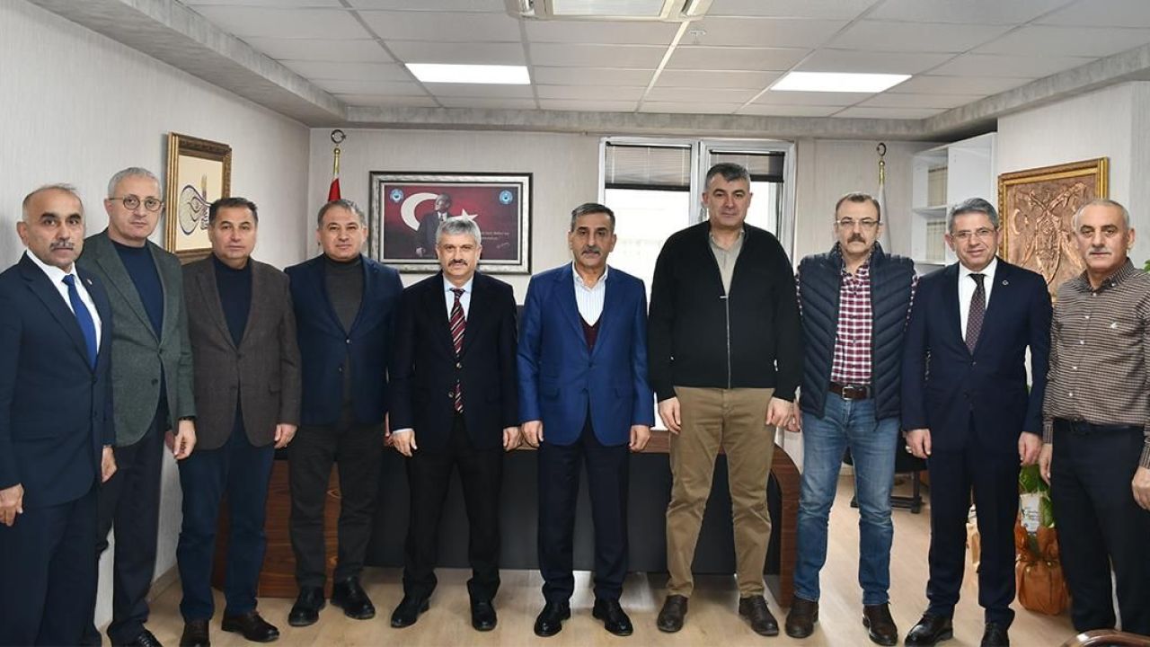 Önder Kahveci ve Türk Sağlık-Sen Heyetinden Türk Diyanet Vakıf-Sen’e Ziyaret