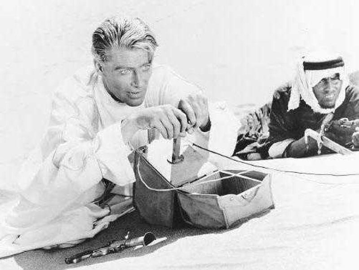 ARABİSTANLI LAWRENCE  SİNEMA FİLMİNDEN BİR KARE - Arşiv