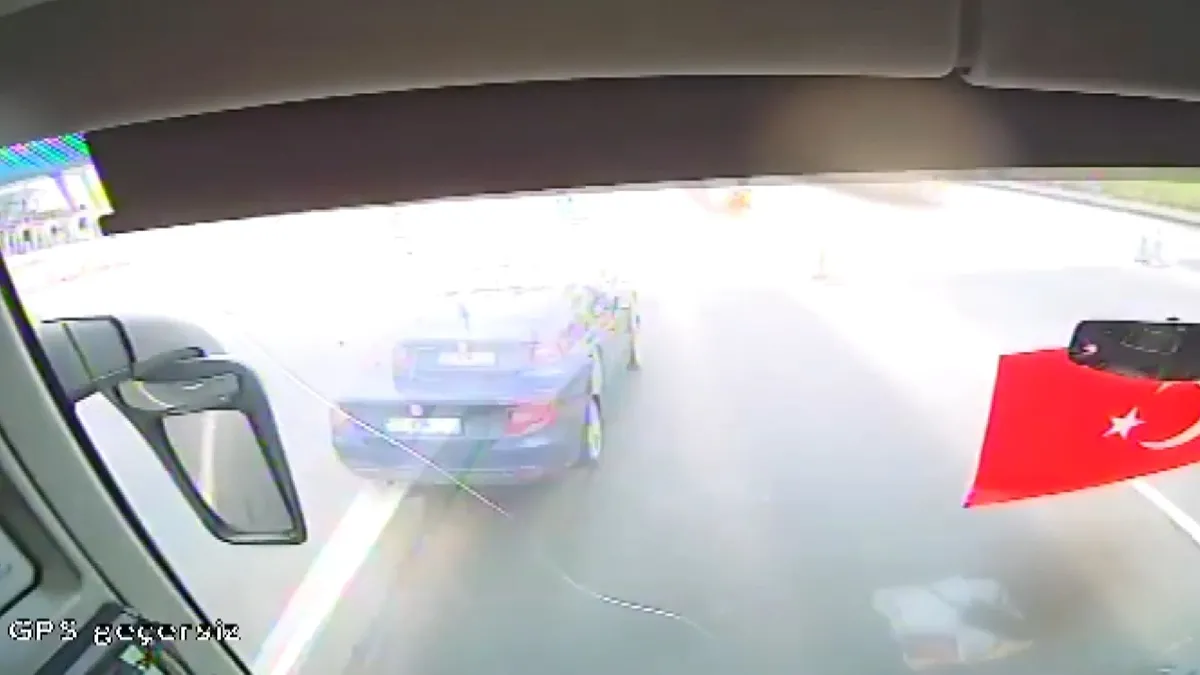 Kınalı Gişeleri’nde can pazarı: Otobüs içi görüntüler ortaya çıktı