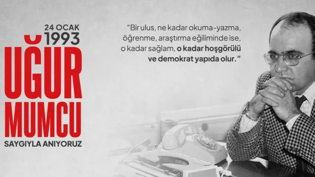 Katledilişinin 33. Yılında Uğur Mumcu Özlemle Anılıyor