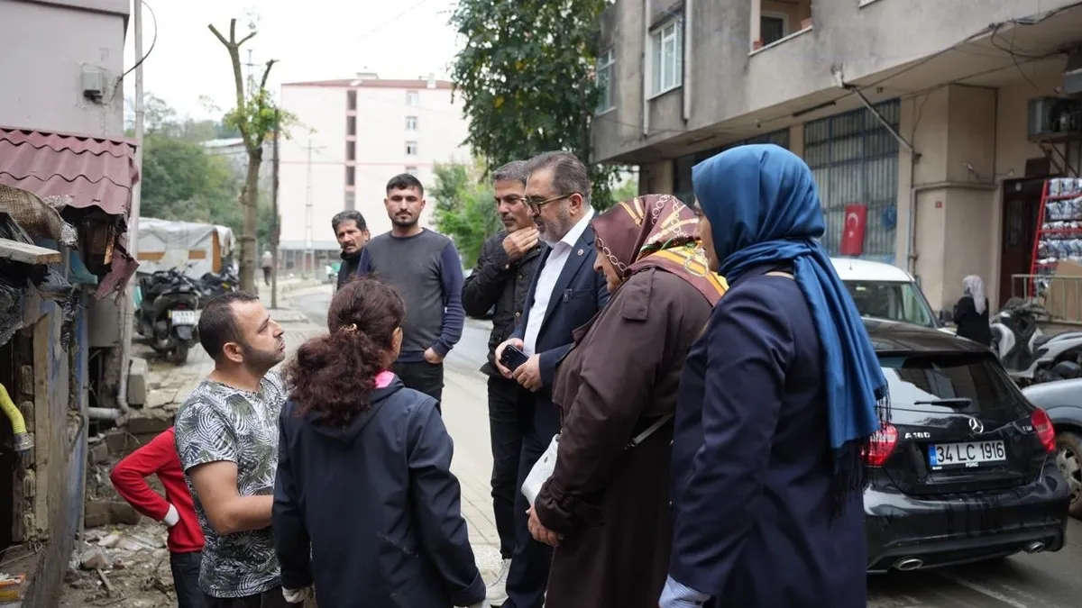 AK Parti İstanbul milletvekillerinden üç ilçede vatandaş buluşması