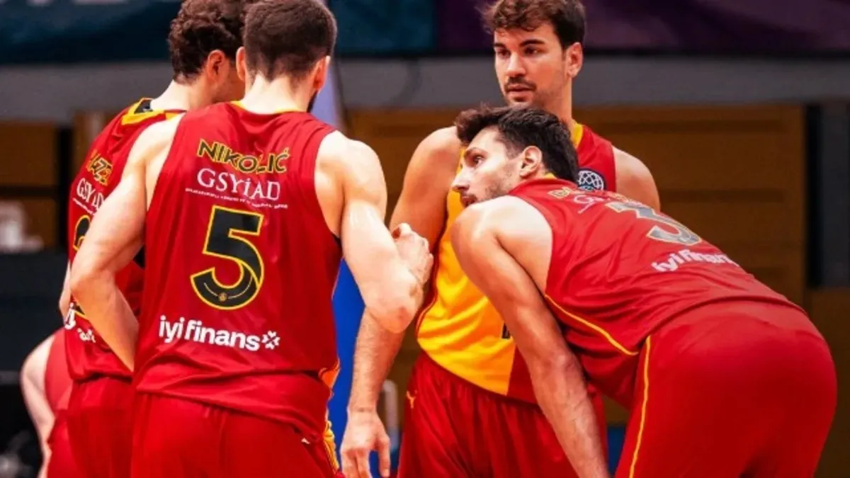Galatasaray MCT Technic Avrupa’ya mağlubiyetle başladı: Cibona Zagreb deplasmanında 96-76’lık sonuç