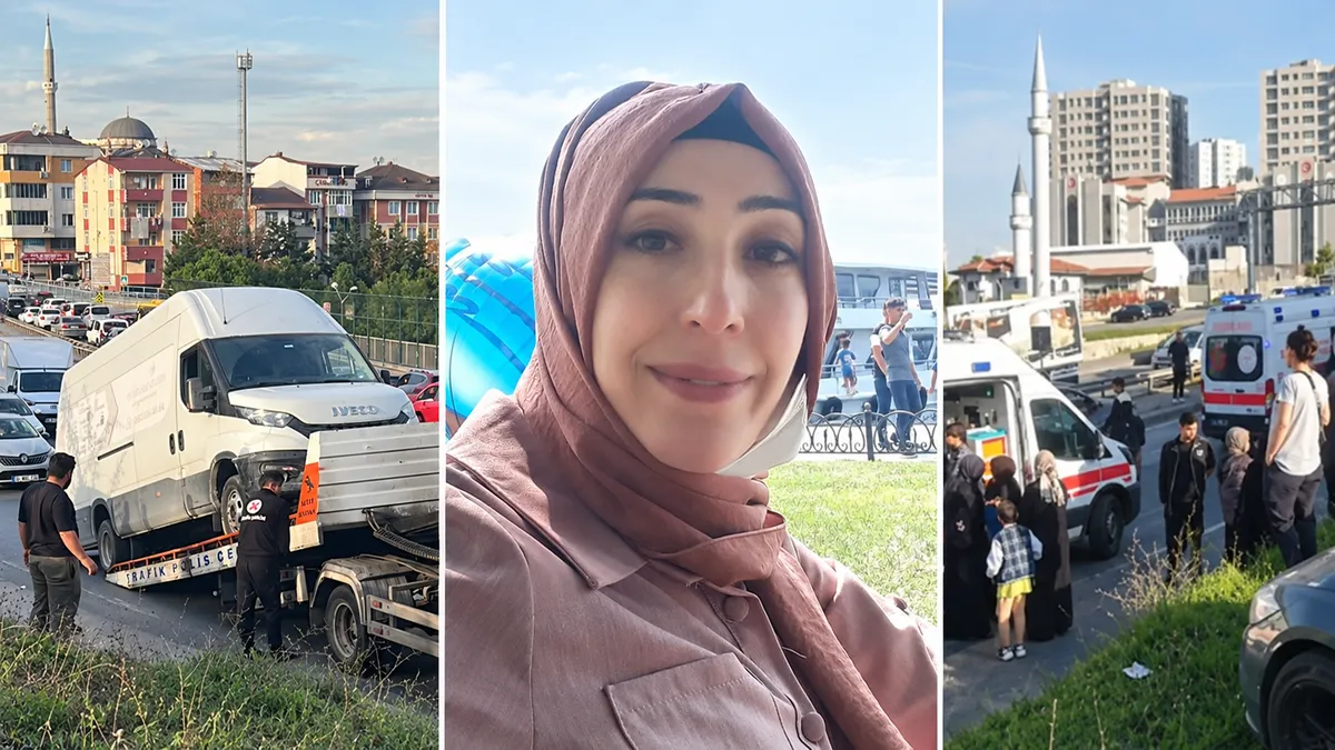 Gaziosmanpaşa’da okul dönüşü acı son! Çocuklarına siper oldu, minibüsün altında can verdi