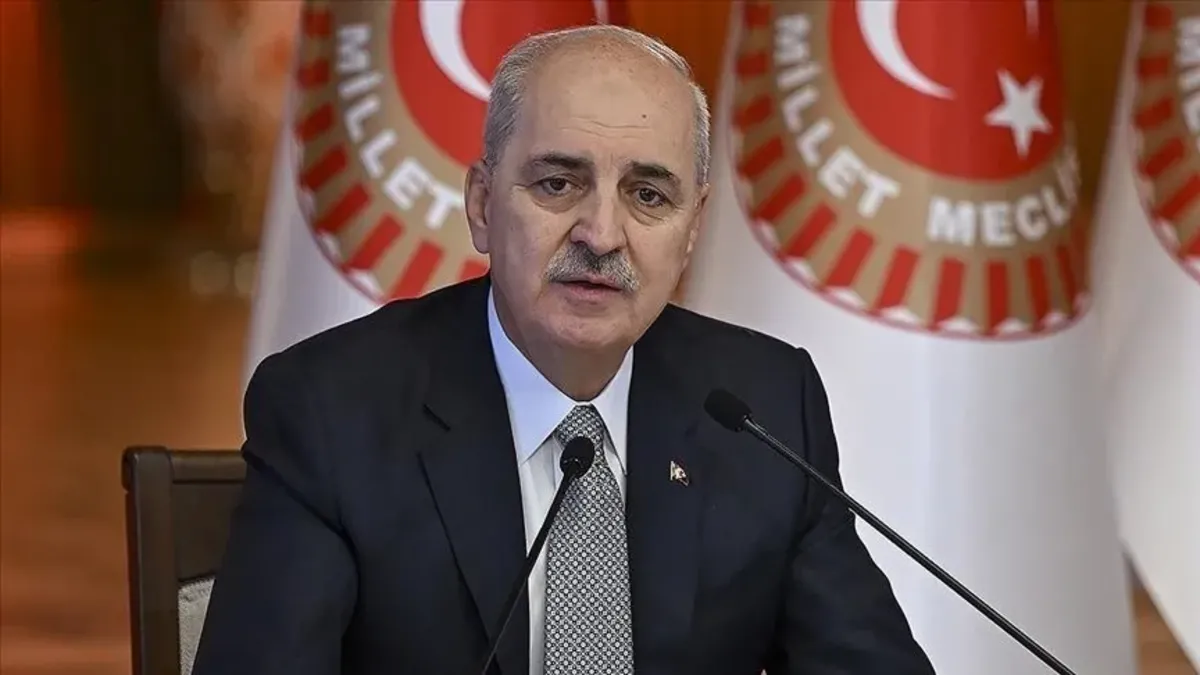 TBMM Başkanı Kurtulmuş: “Filistin Dayanışma Günleri’ni son derece kıymetli buluyorum”